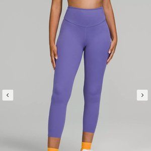 BNWT Lululemon Base Pace High-Rise Running Tight 25", Size 6, Charged Indigo